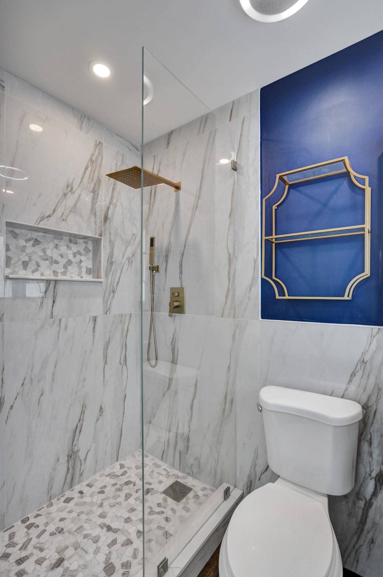 4309 JOHNSON Street, Hollywood, FL 33021 Unwind from the long day in your Modern Luxury Primary spa like bathroom