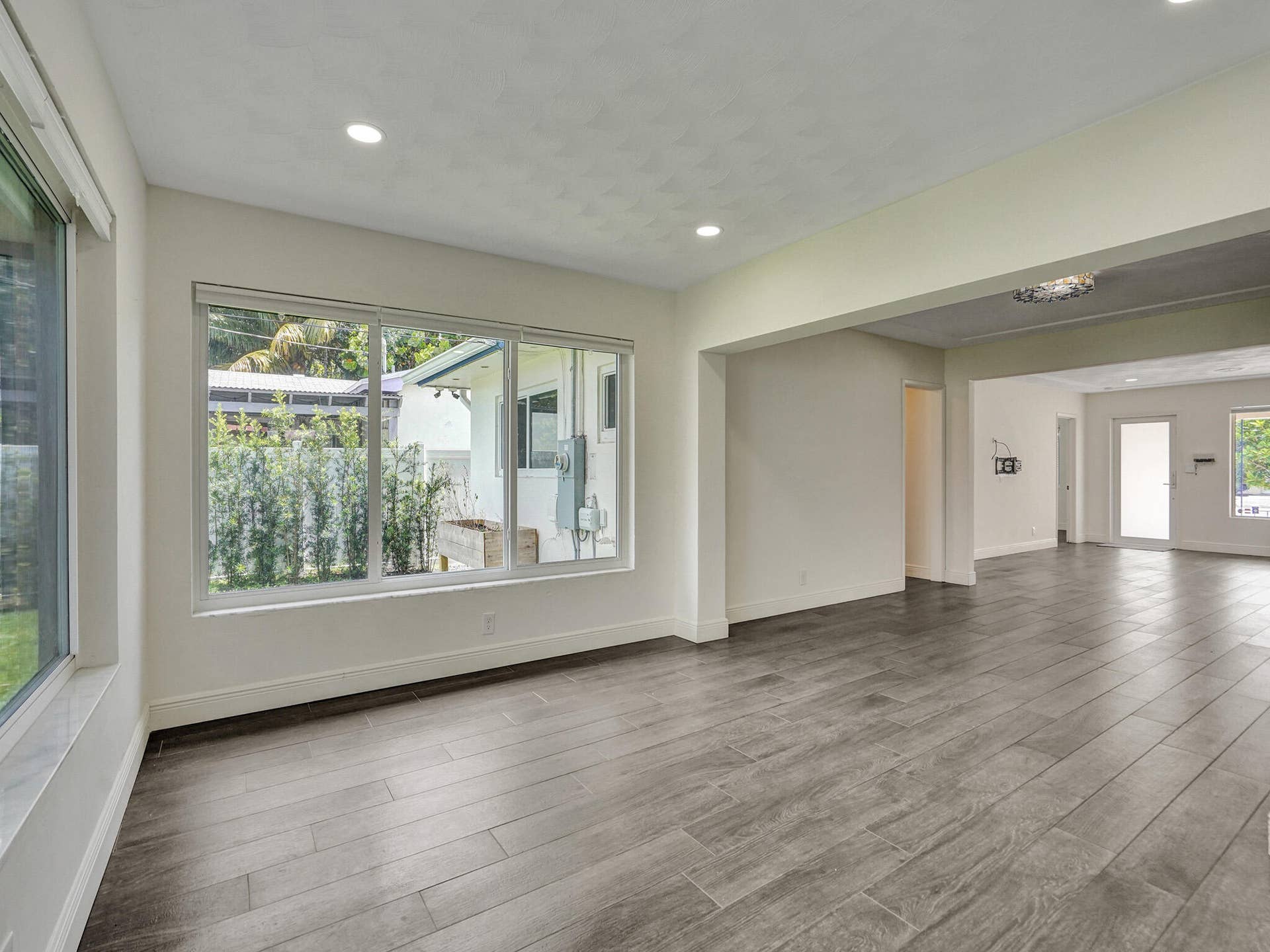 4309 JOHNSON Street, Hollywood, FL 33021 Living Room is also open to the Dining area so you don't have to pause a conversation to check on dinner.