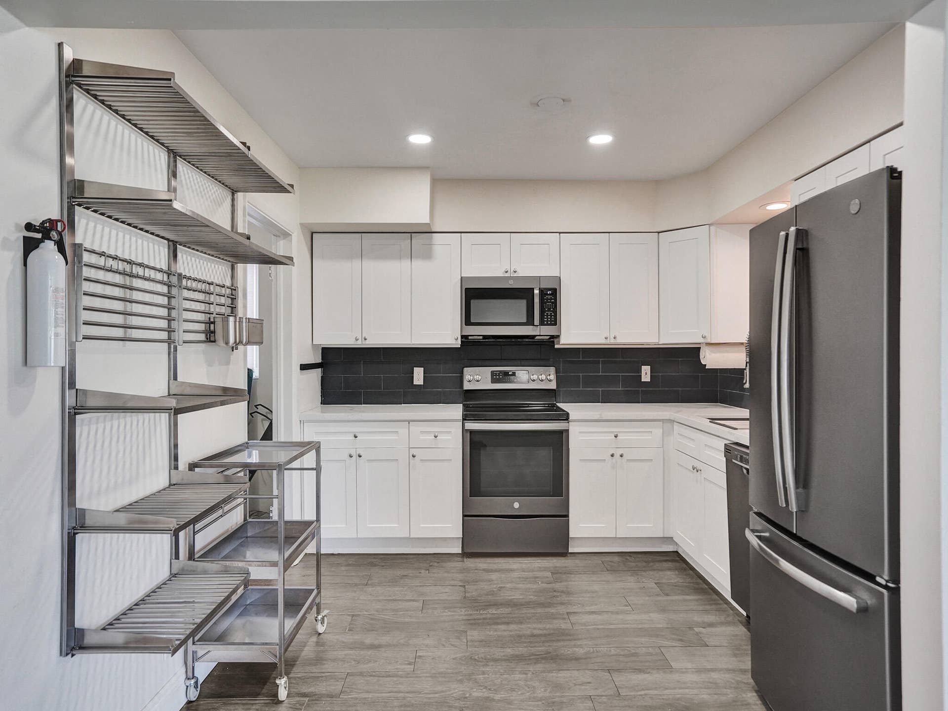 4309 JOHNSON Street, Hollywood, FL 33021 Large modern gourmet chef's kitchen with modern luxury updates