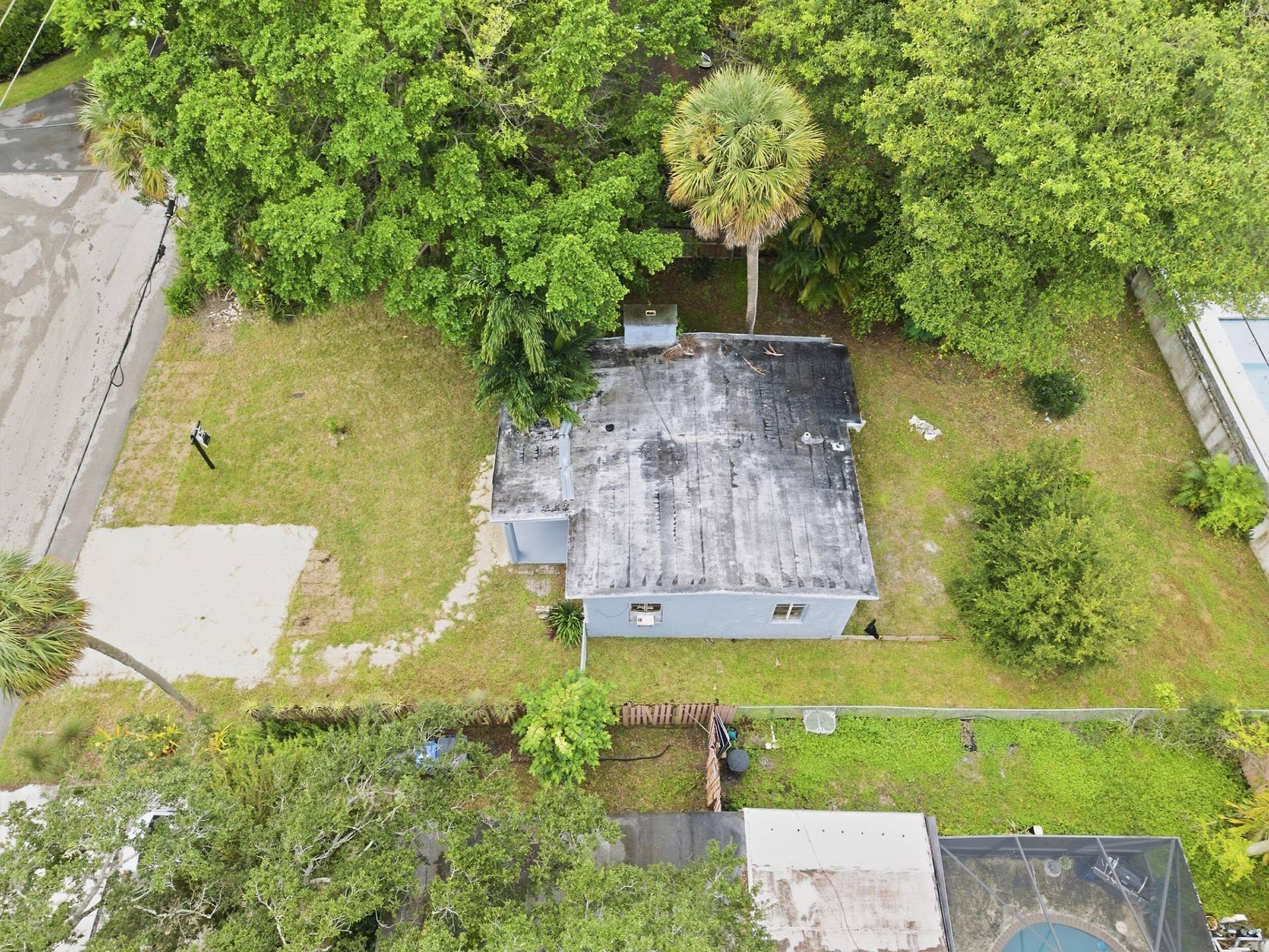 1725 SW 14th Court, Fort Lauderdale, FL 33312 Aerial View of Lot