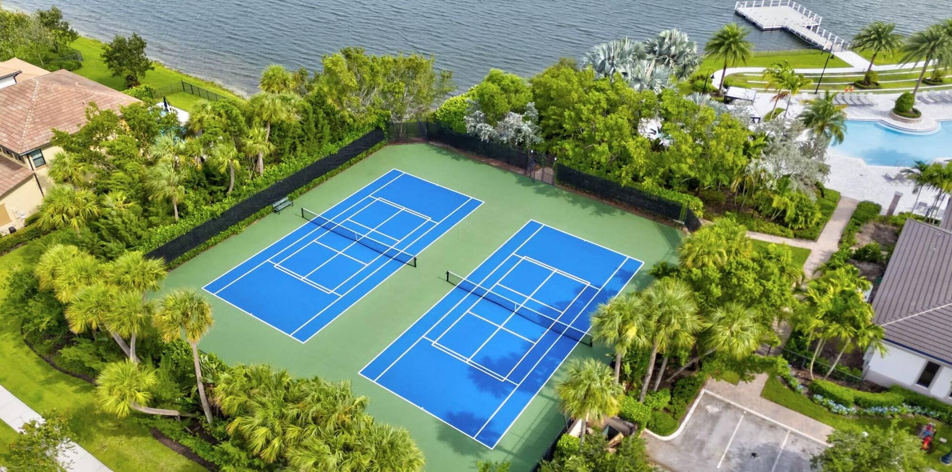 11425 WATERCREST Circle E, Parkland, FL 33076 #15 Overhead Tennis Courts