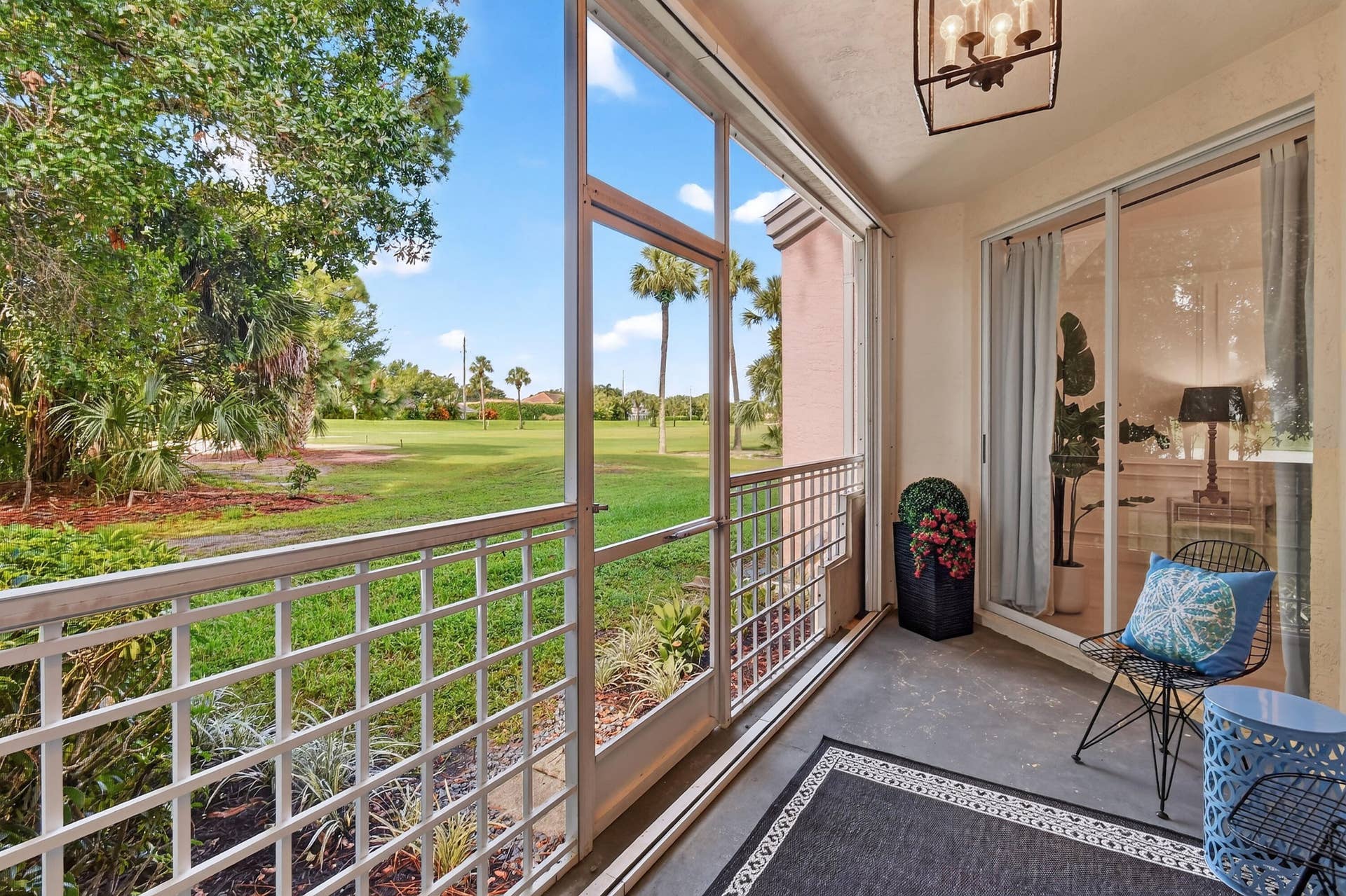 701 MUIRFIELD Court, #701E, Jupiter, FL 33458 Screened Covered Patio