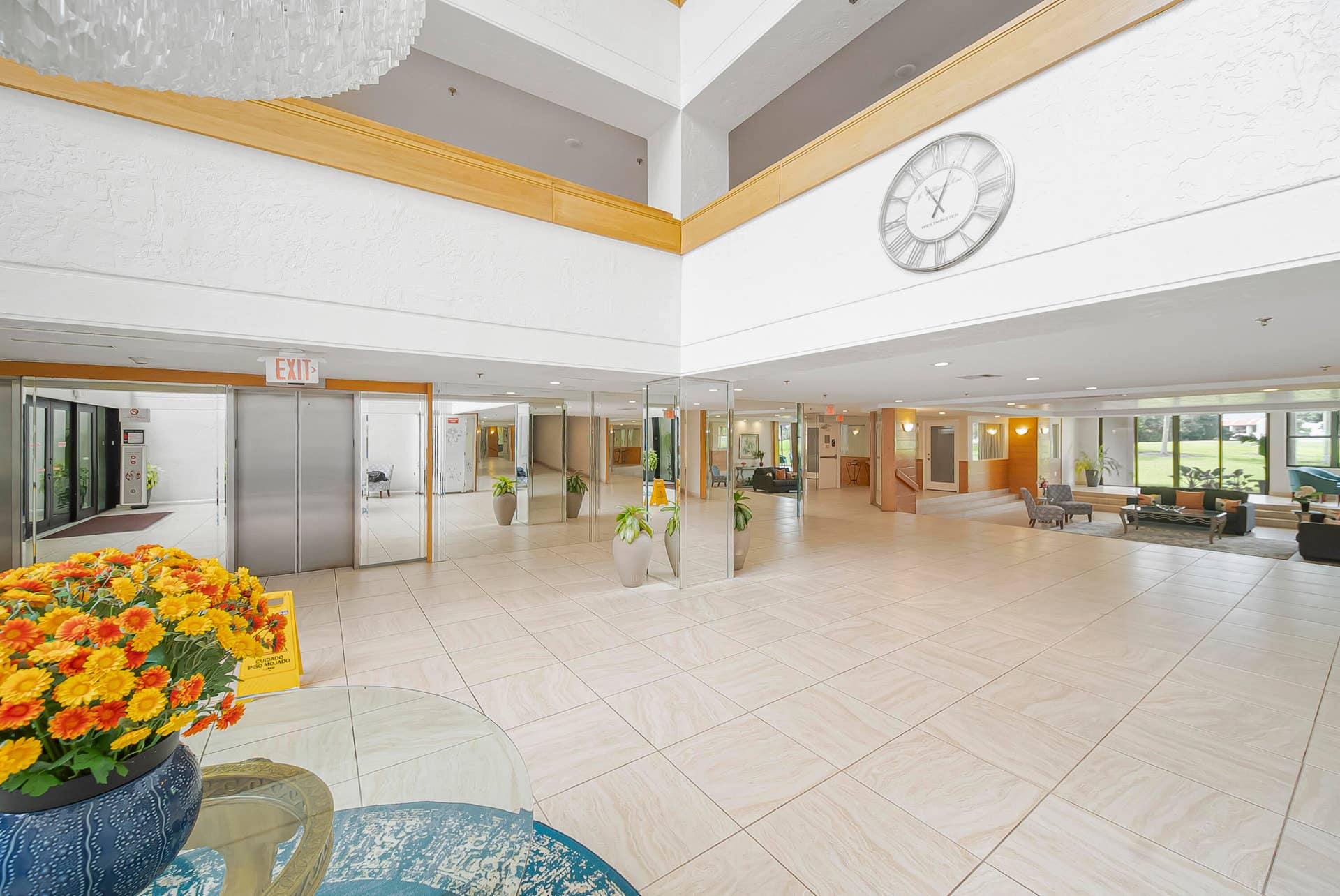 16300 Golf Club Road, #114, Weston, FL 33326 Lobby