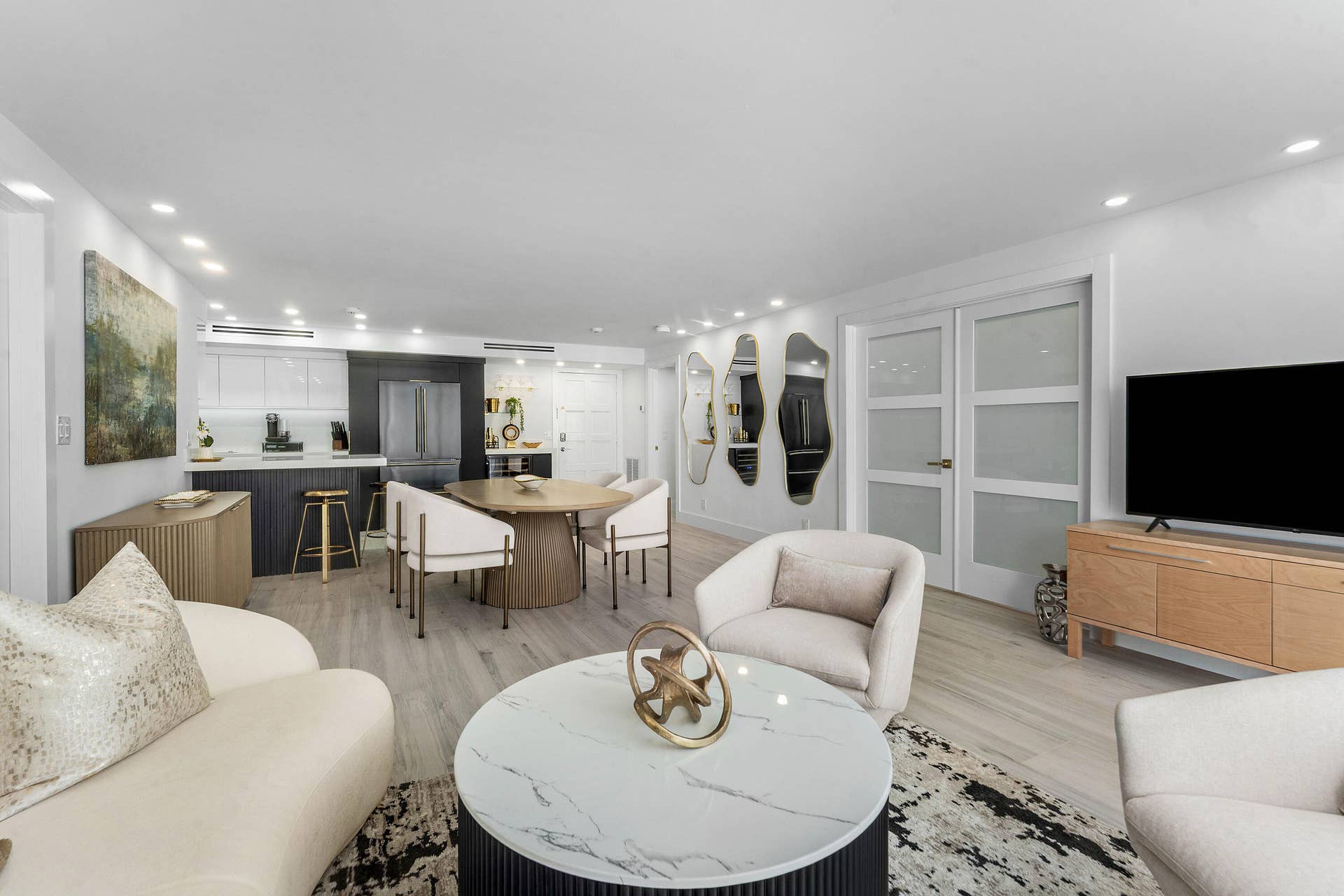 3570 S OCEAN Boulevard, #609, South Palm Beach, South Palm Beach, FL 33480 Living/Dining/Kitchen