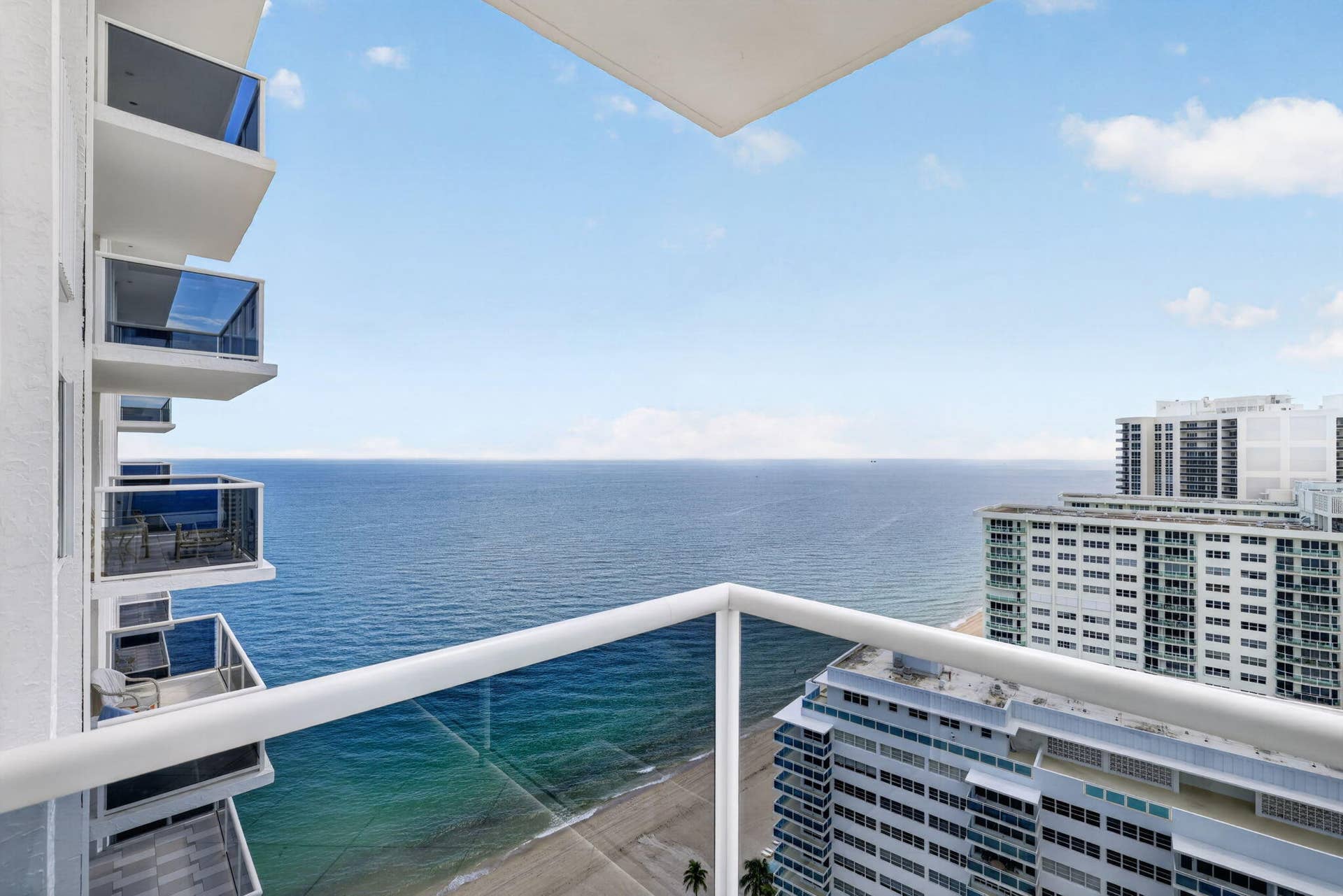 3500 GALT OCEAN Drive, #2703, Fort Lauderdale, FL 33308 View from balcony off of living room