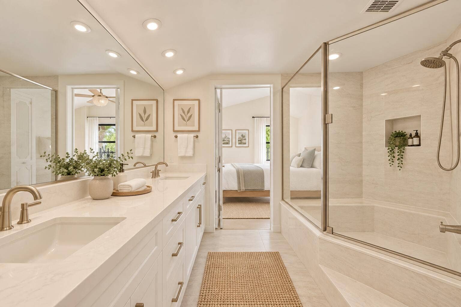 24 Uno Lago Drive, Juno Beach, FL 33408 Ai rendering master bath 2