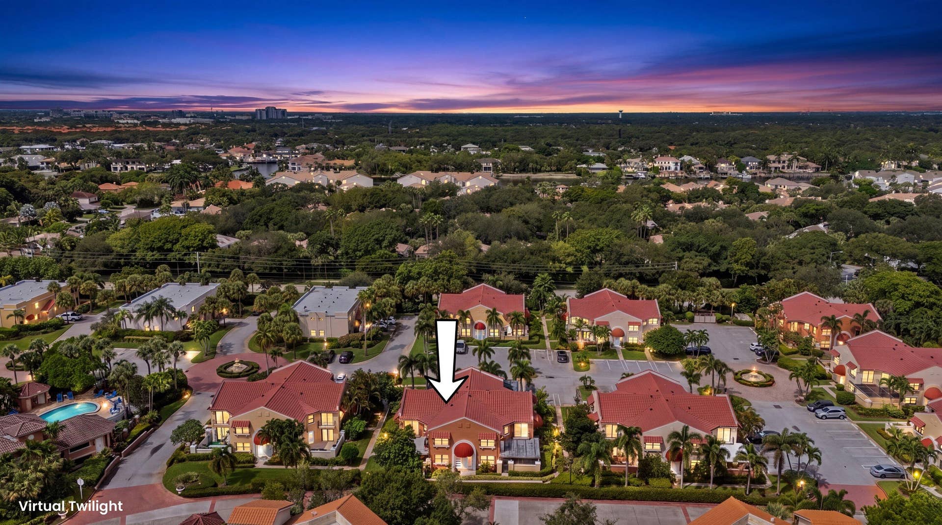 24 Uno Lago Drive, Juno Beach, FL 33408 Virtual Twilight-Edit