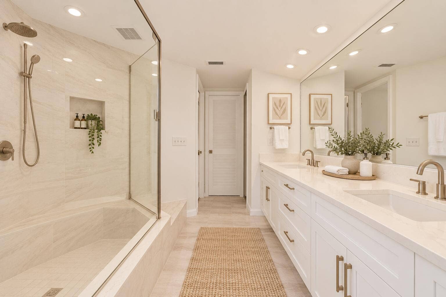 24 Uno Lago Drive, Juno Beach, FL 33408 Ai Rendering master bath
