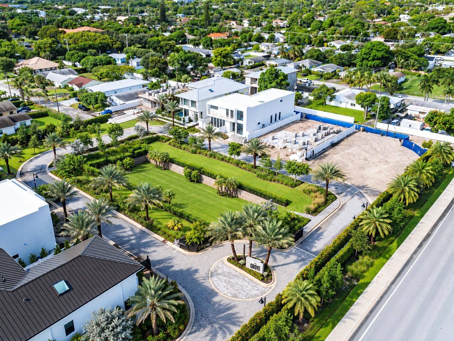 300 Grove Place, Delray Beach, FL 33444 Aerial