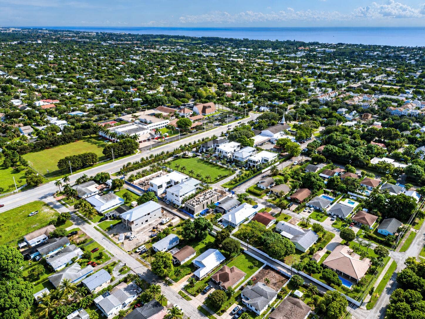 300 Grove Place, Delray Beach, FL 33444 Aerial