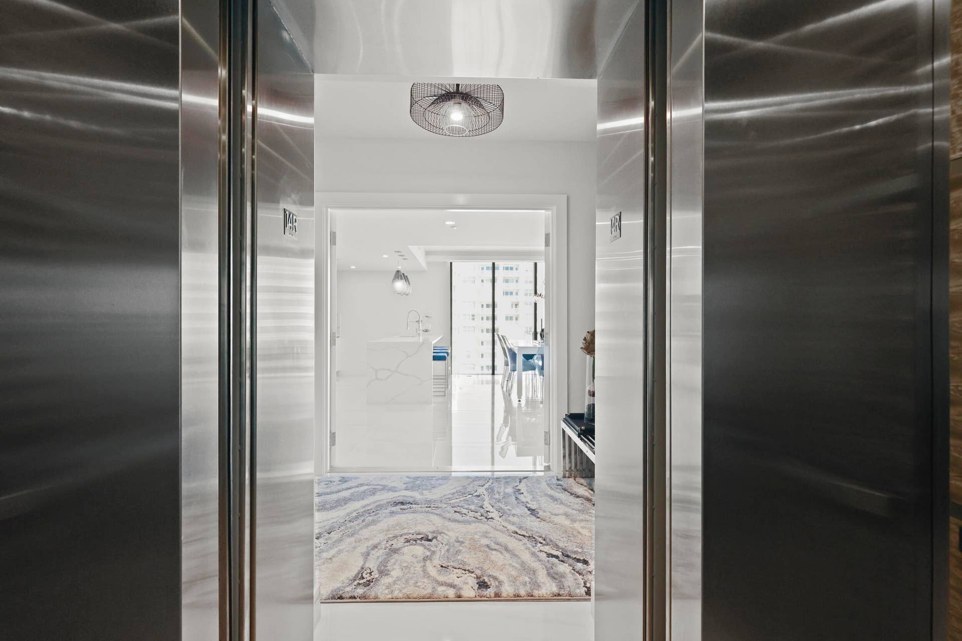 730 N Ocean Boulevard, Pompano Beach, FL 33062 A private elevator escorts you to your 14th-floor residence overlooking the Atlantic Ocean.