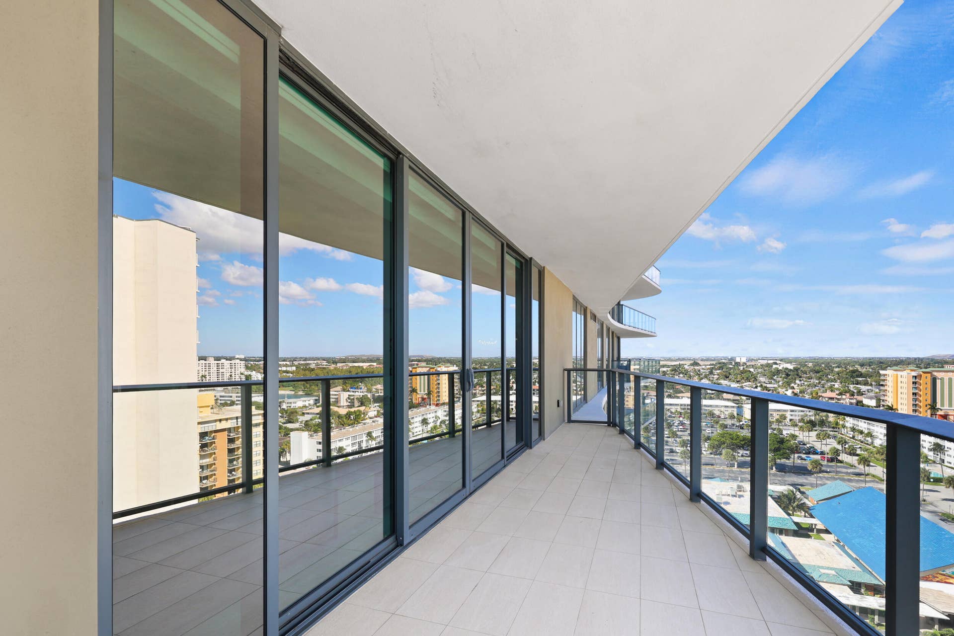 730 N Ocean Boulevard, Pompano Beach, FL 33062 Exquisite sunrises and breathtaking sunsets. Your wrap-around balcony in Sabbia 1402 is something extremely hard to find in luxury building.