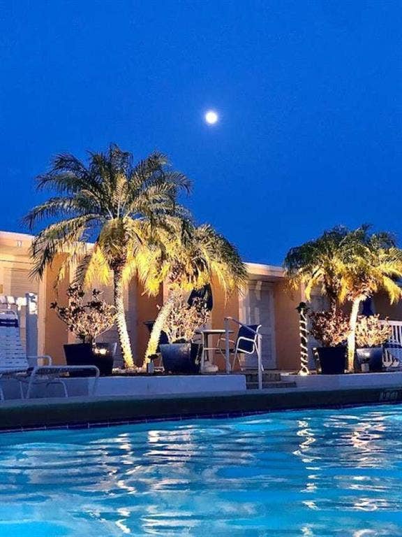 2151 NE 68TH, #201, Fort Lauderdale, FL 33308 Pool Twilight