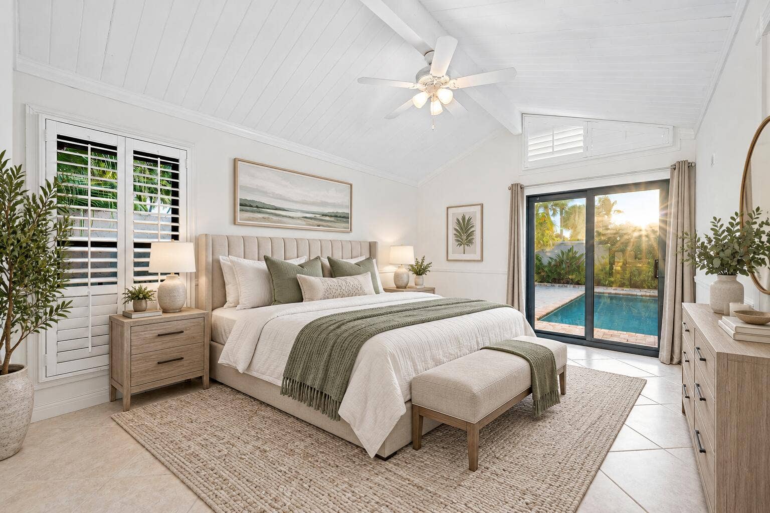 101 W Spearfish Lane, Jupiter, FL 33477 Primary Suite - Virtually Staged