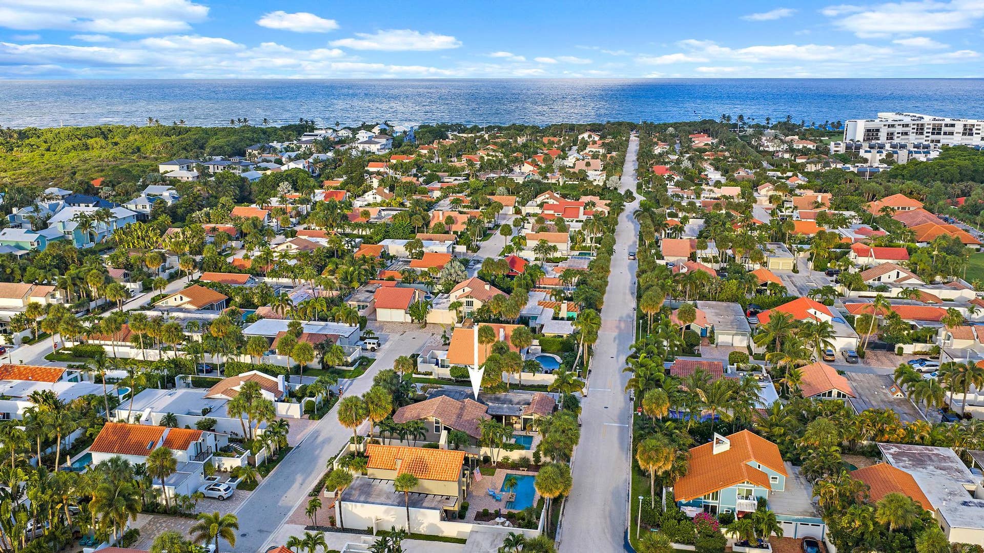 101 W Spearfish Lane, Jupiter, FL 33477 Aerial View