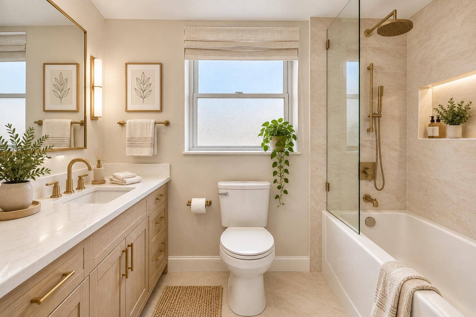 VIRTUALLY RENOVATED BATHROOM