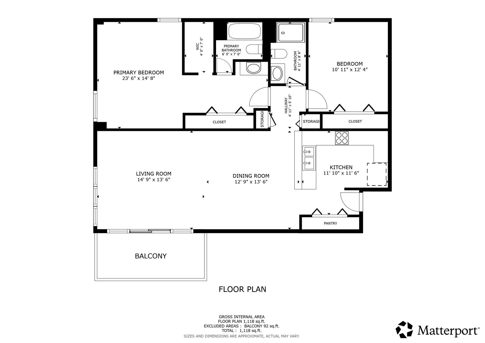 20379 W COUNTRY CLUB Drive, #1139, Aventura, FL 33180 Floor plan