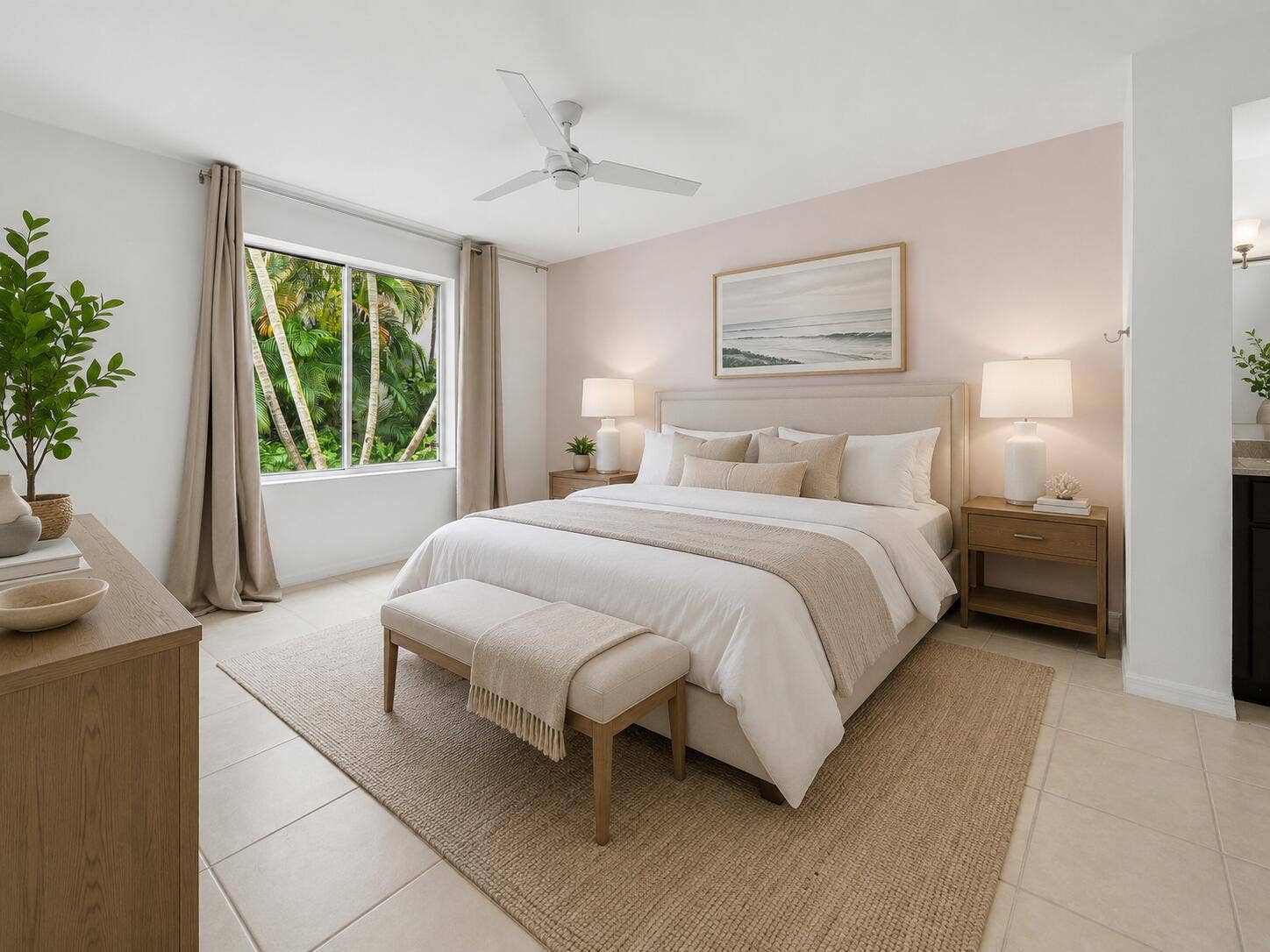20101 Glenmoor Drive, West Palm Beach, West Palm Beach, FL 33409 Virtually staged primary bedroom