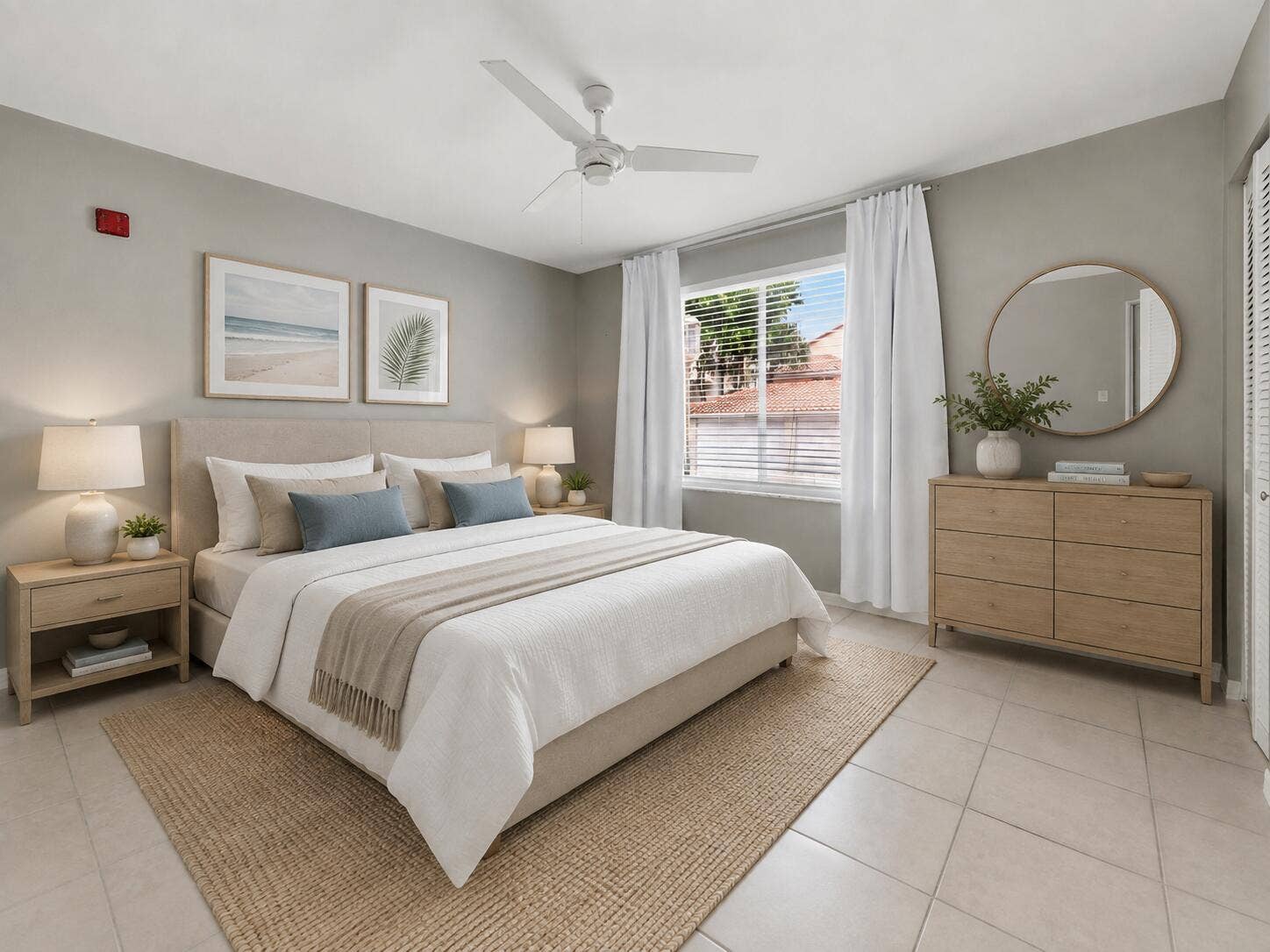 20101 Glenmoor Drive, West Palm Beach, West Palm Beach, FL 33409 Split Floor Plan 2nd Bedroom.
