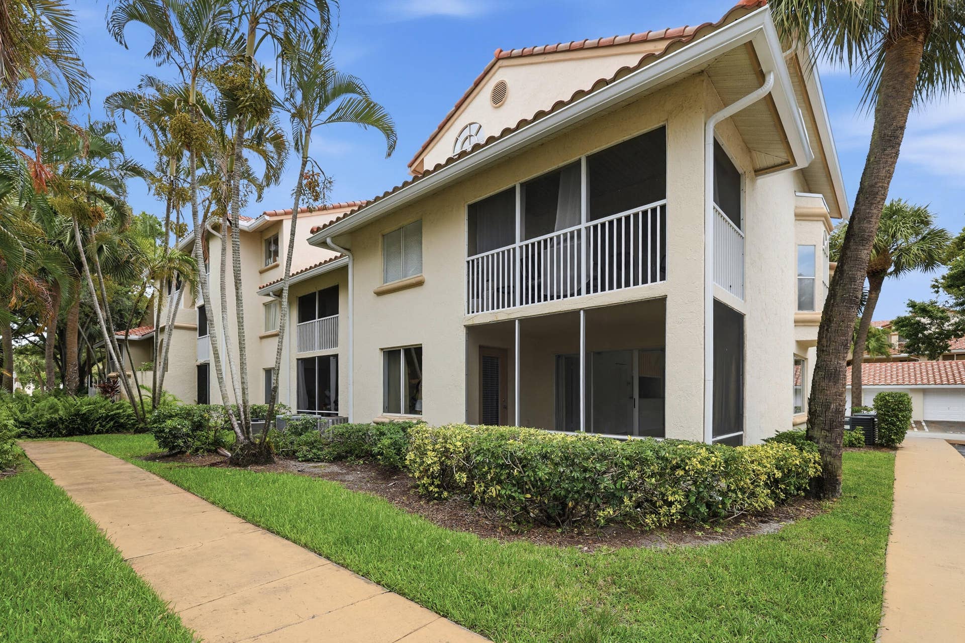20101 Glenmoor Drive, West Palm Beach, West Palm Beach, FL 33409 First Floor Stucco exterior with terracotta roof tiles