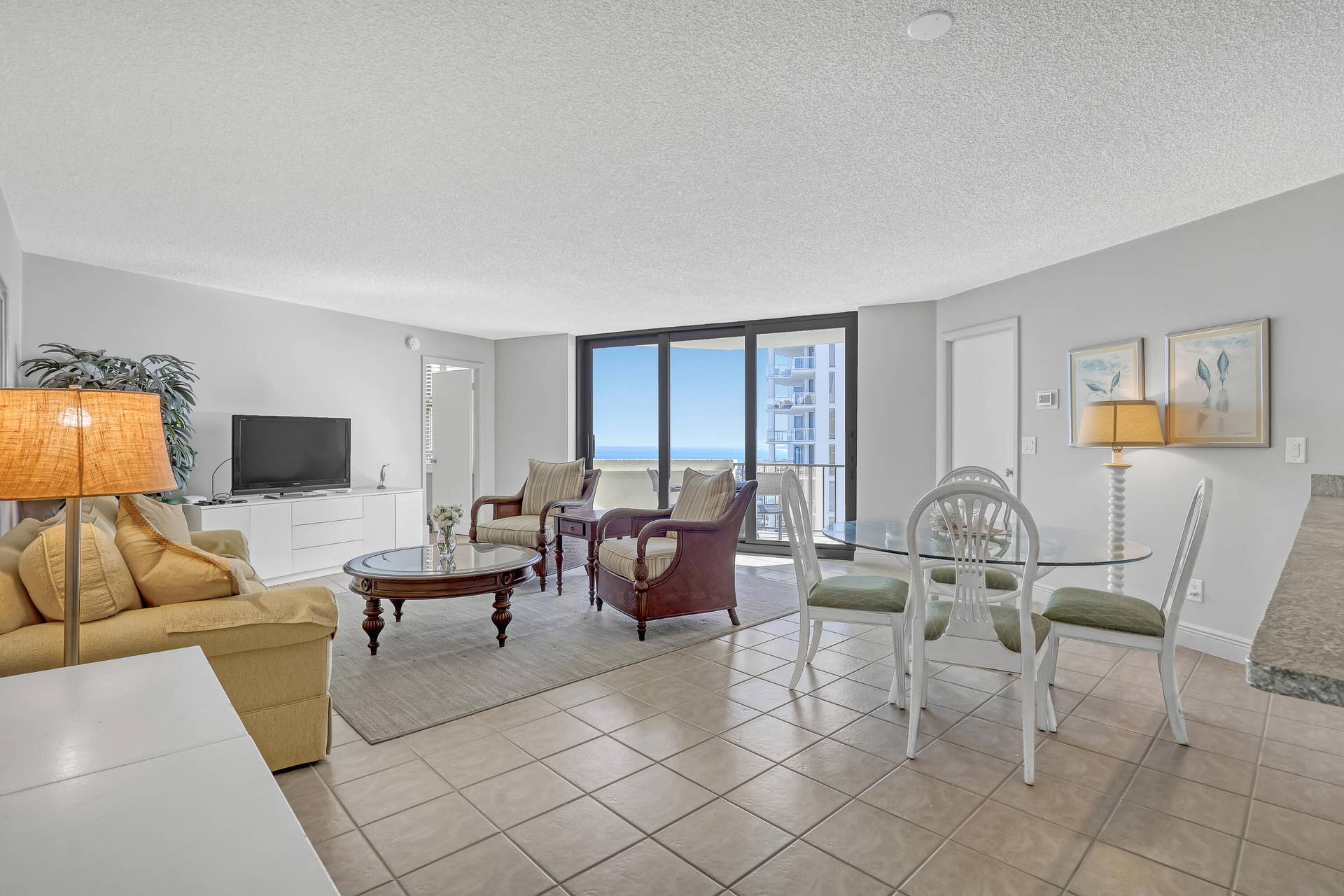 2800 N Ocean Drive, #A-22A, Riviera Beach, FL 33404 Living Room