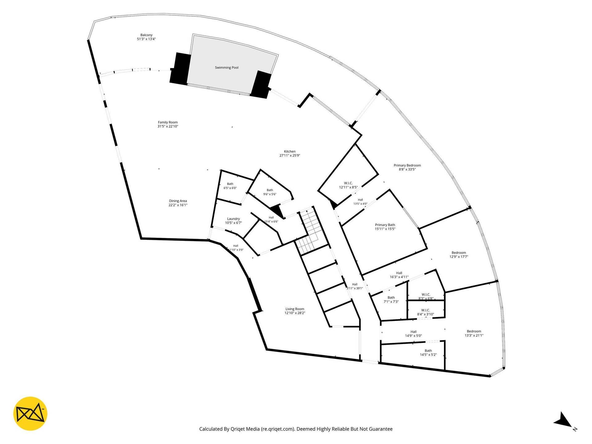 Floorplan - Porsche Design 3303