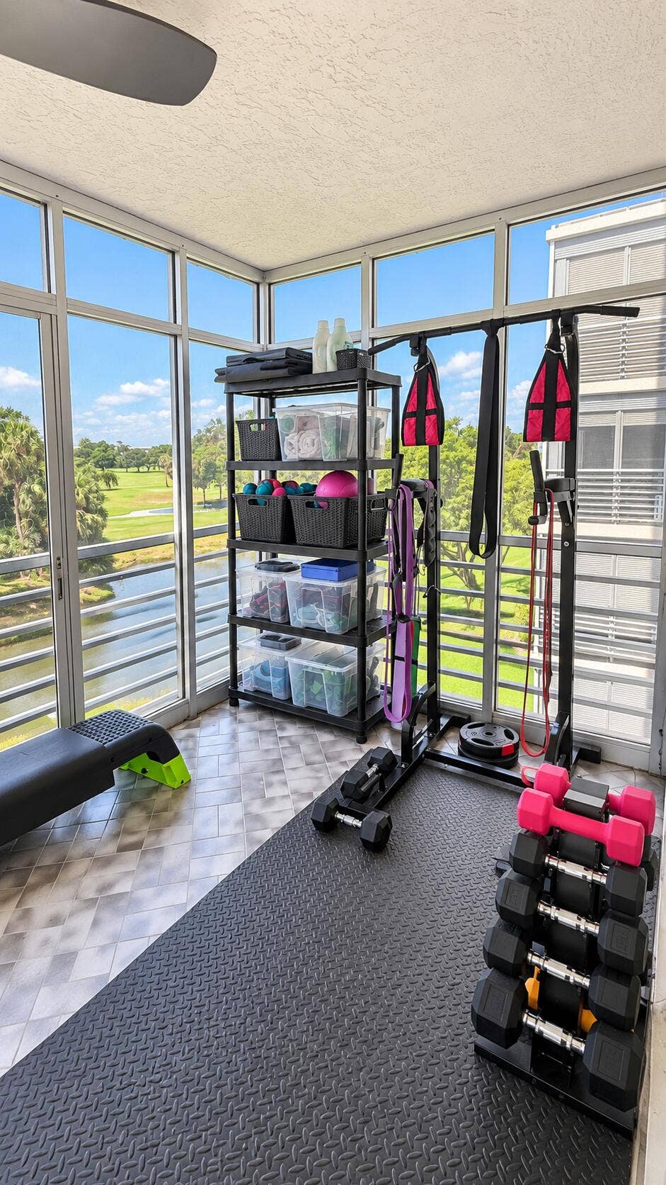 3510 OAKS Way, #408, Pompano Beach, FL 33069 Enclosed terrace
