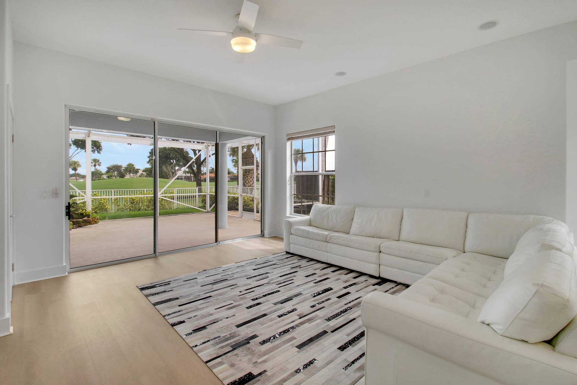 10375 OSPREY Trace, West Palm Beach, FL 33412 Living Room to Lanai