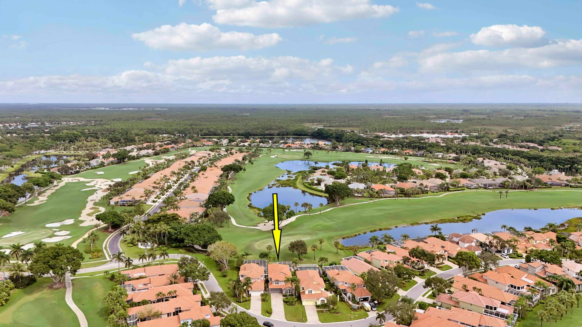 10375 OSPREY Trace, West Palm Beach, FL 33412 Aerial Golf Course View