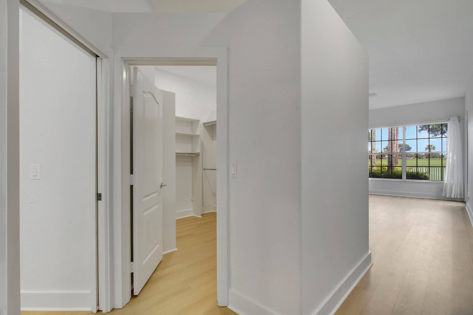 10375 OSPREY Trace, West Palm Beach, FL 33412 Primary Closet to Bedroom View