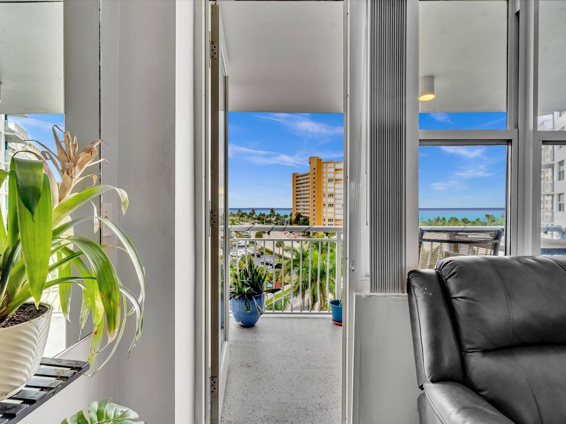 301 N Ocean Boulevard, #709, Pompano Beach, FL 33062 Direct ocean view