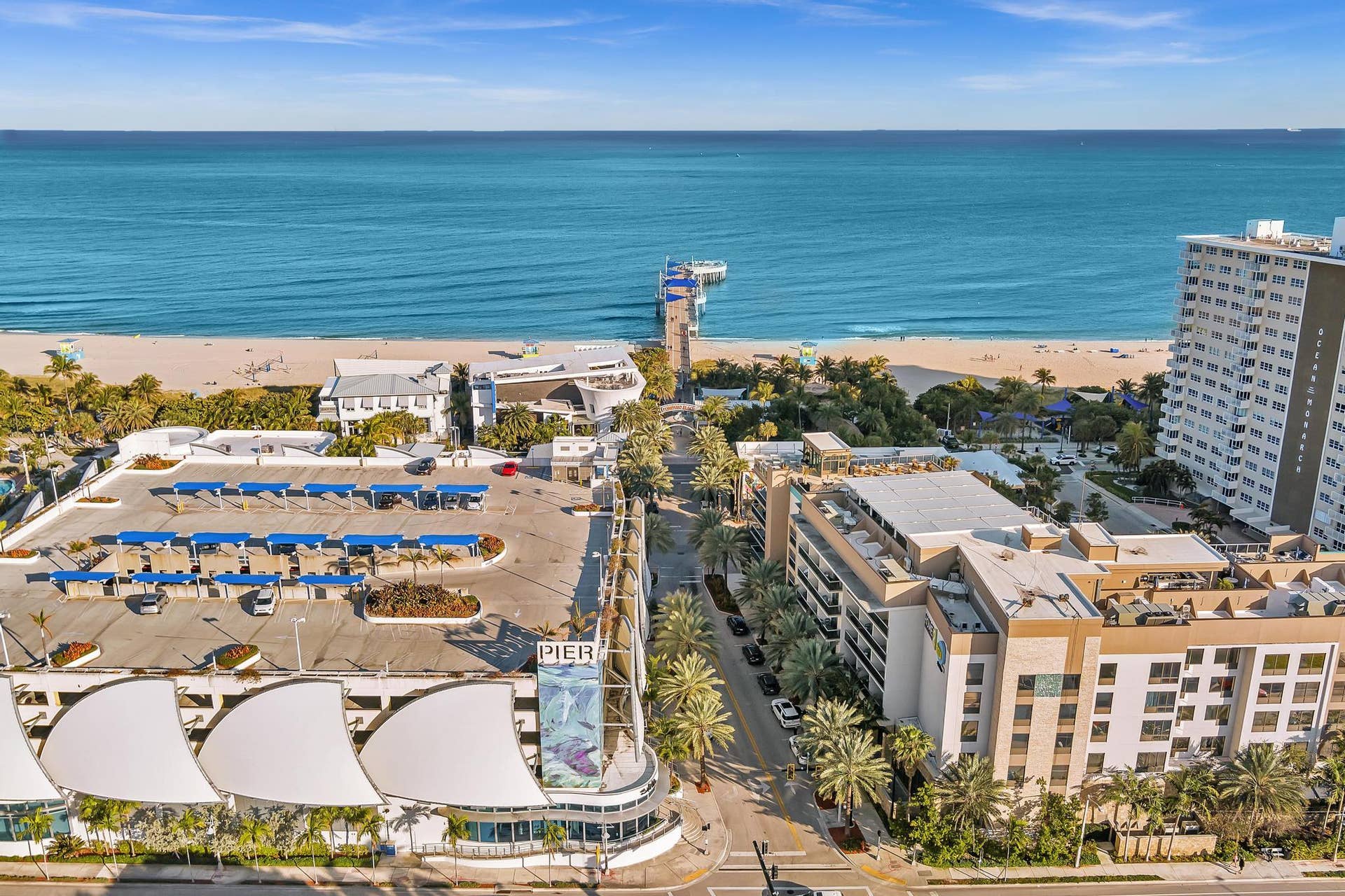 301 N Ocean Boulevard, #709, Pompano Beach, FL 33062 Facing East you can watch the sunrise every morning at the pier