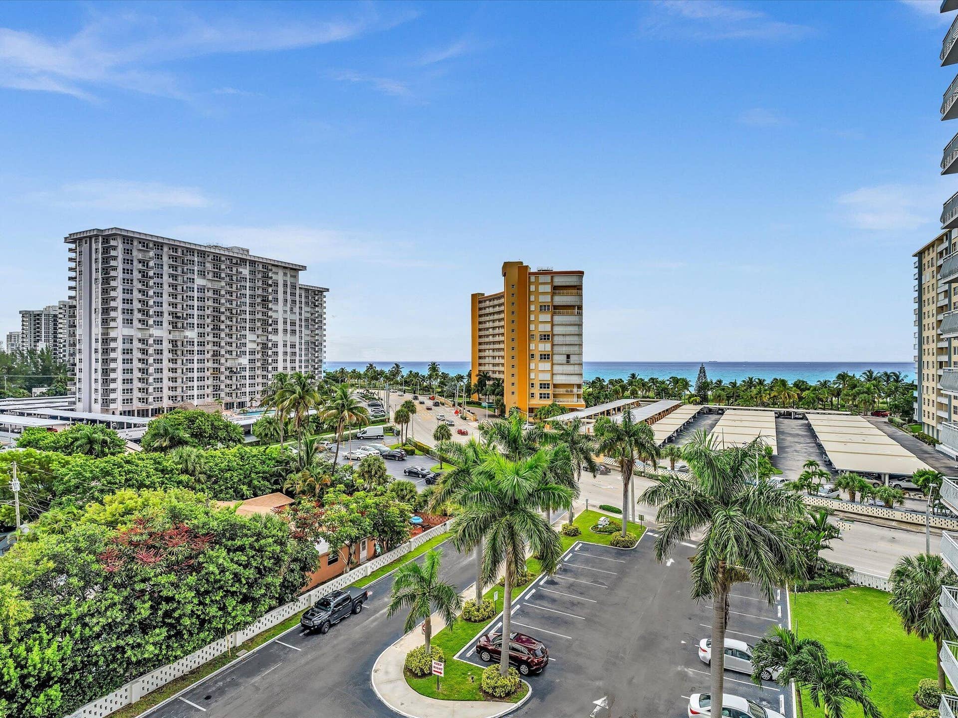 301 N Ocean Boulevard, #709, Pompano Beach, FL 33062 Direct ocean views