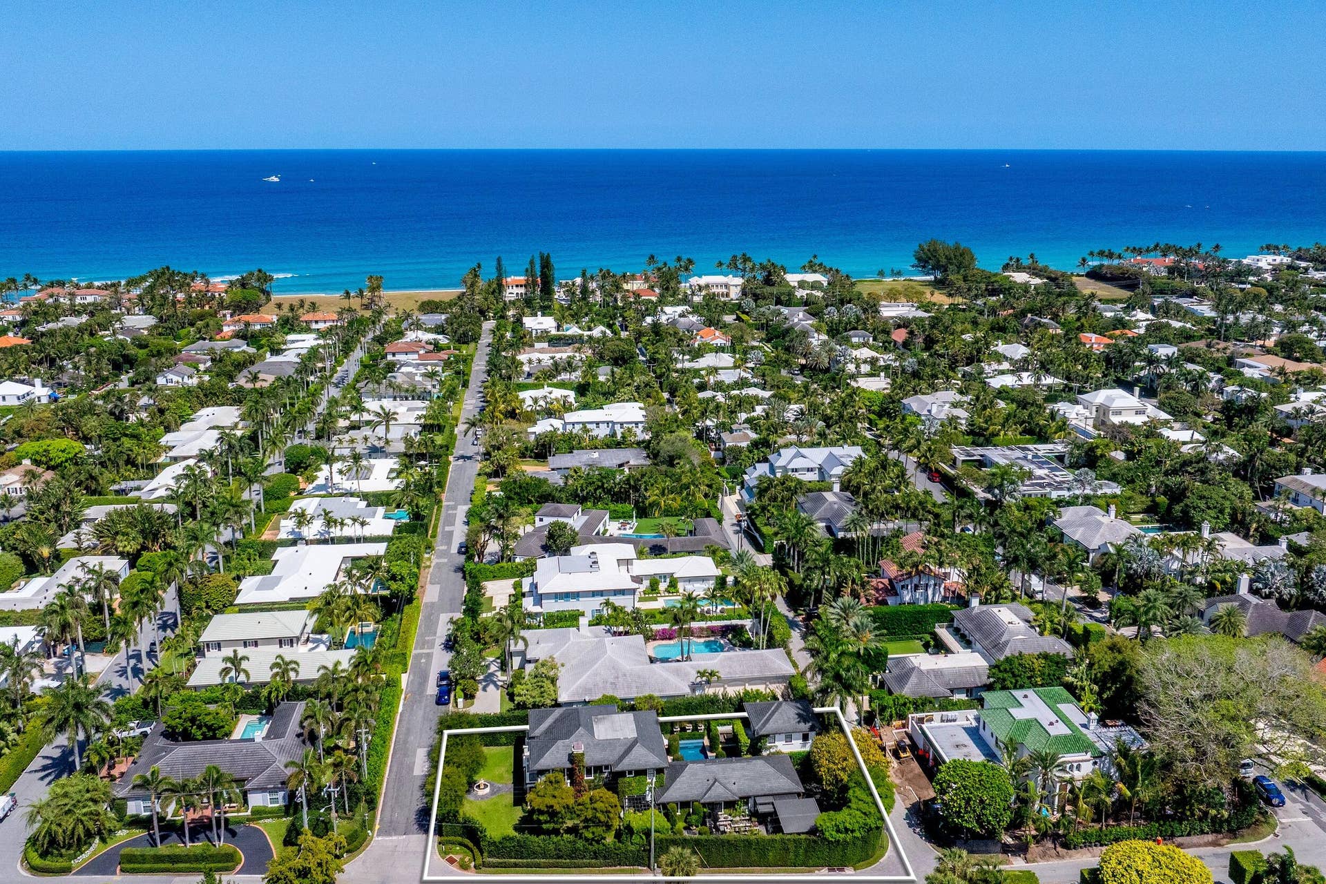 1053 N Lake Way, Palm Beach, FL 33480 Aerial