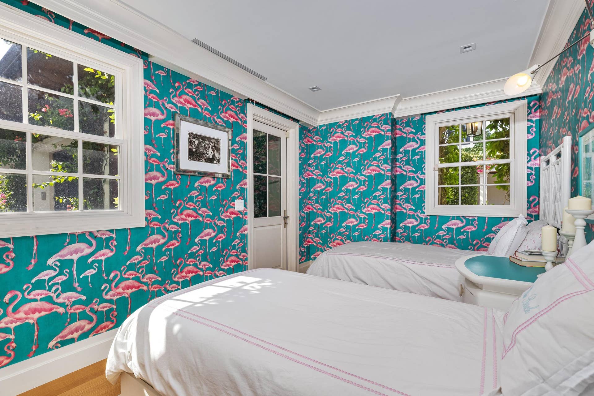 1053 N Lake Way, Palm Beach, FL 33480 Guest House Bedroom