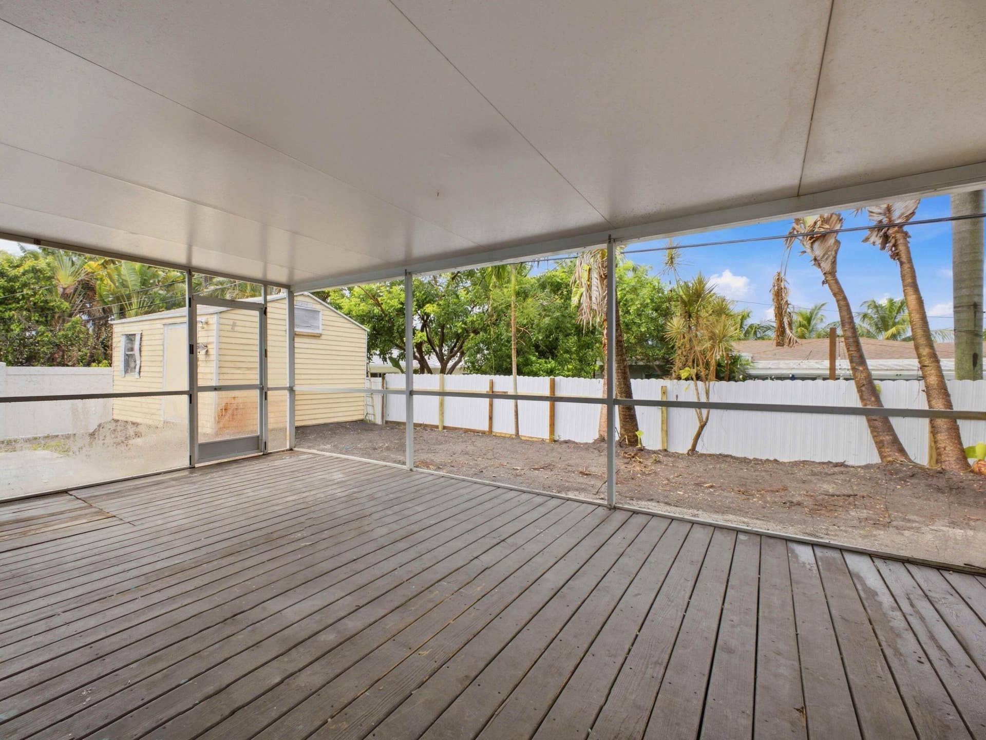 Screened Covered Patio