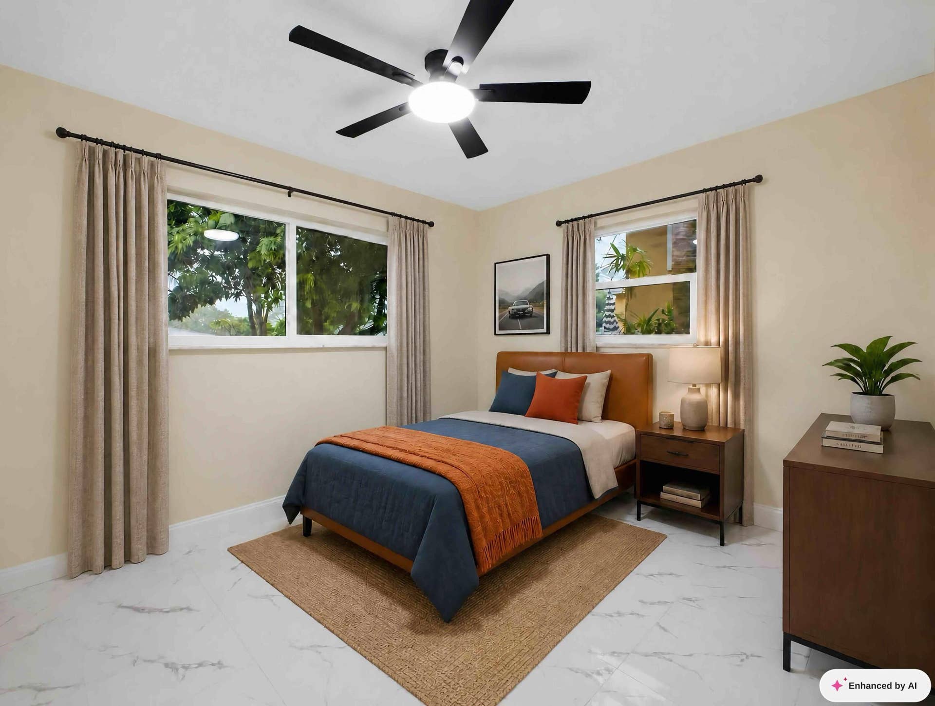 This image has been virtually staged to illustrate the property's potential."