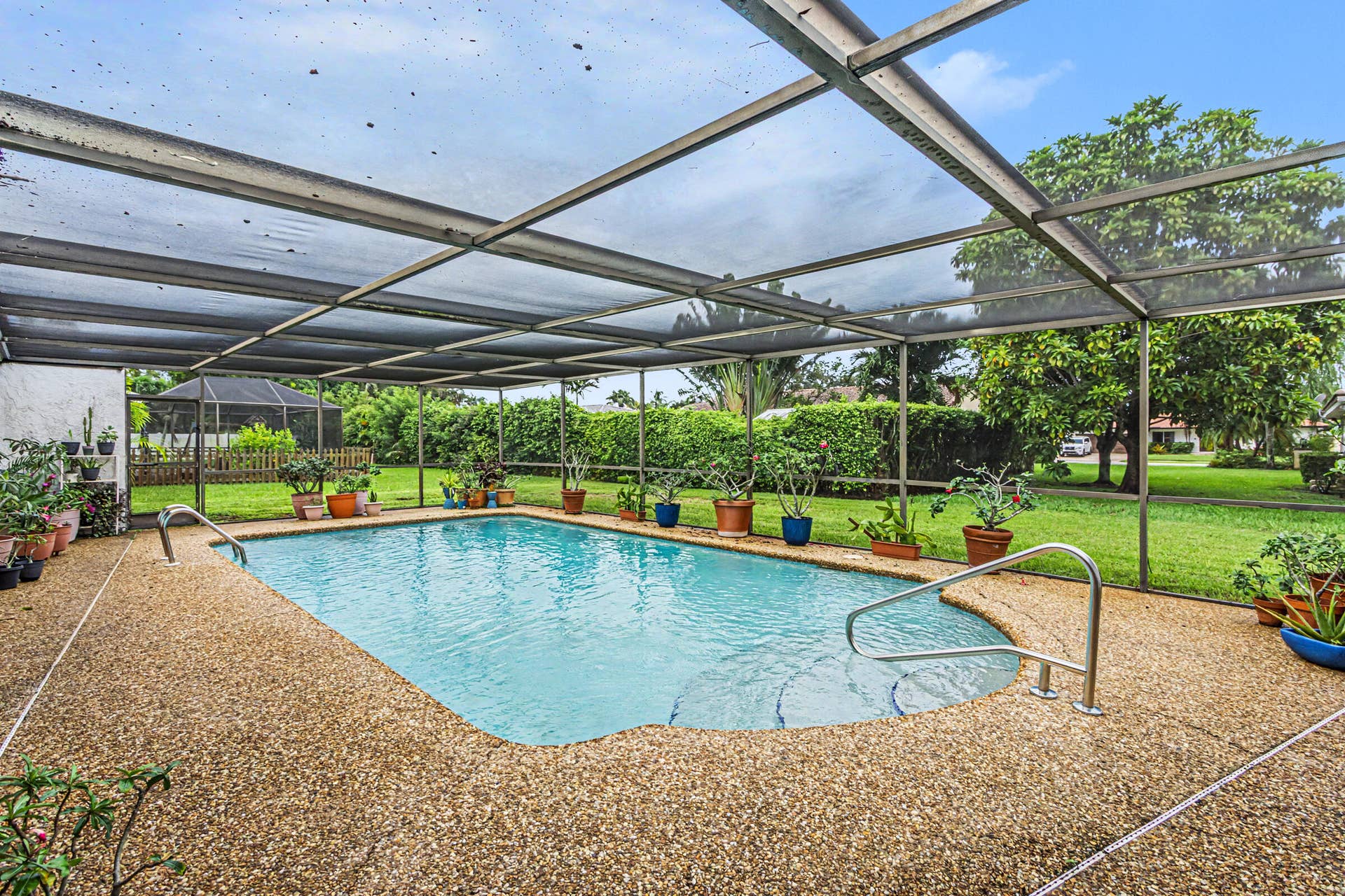 415 SAILBOAT Circle, Weston, FL 33326 Screened pool area