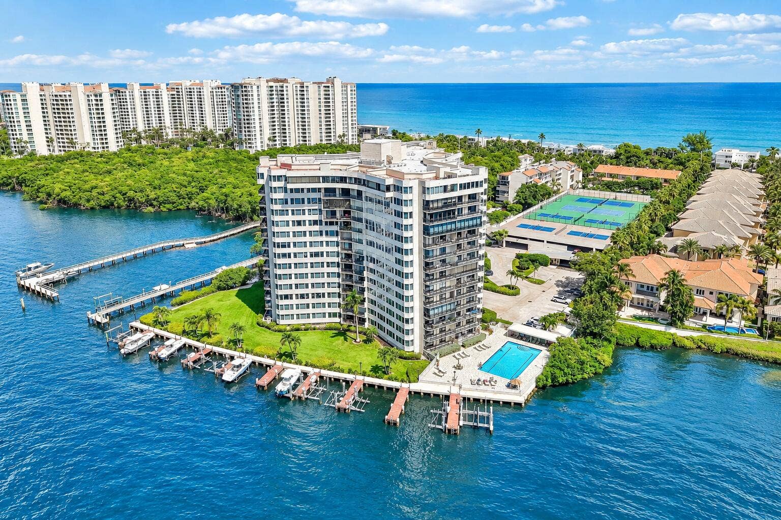 3912 S Ocean Boulevard, #704, Highland Beach, FL 33487 Regency Highland with Intracoastal to ocean access and views