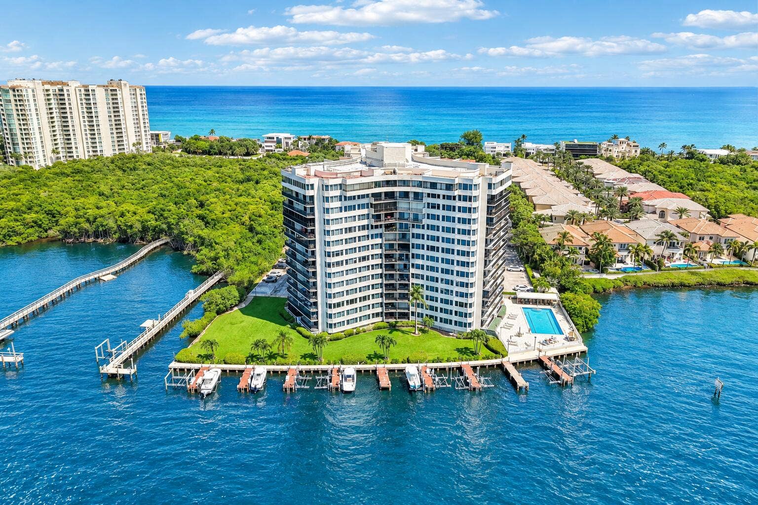 3912 S Ocean Boulevard, #704, Highland Beach, FL 33487 Dron 6
