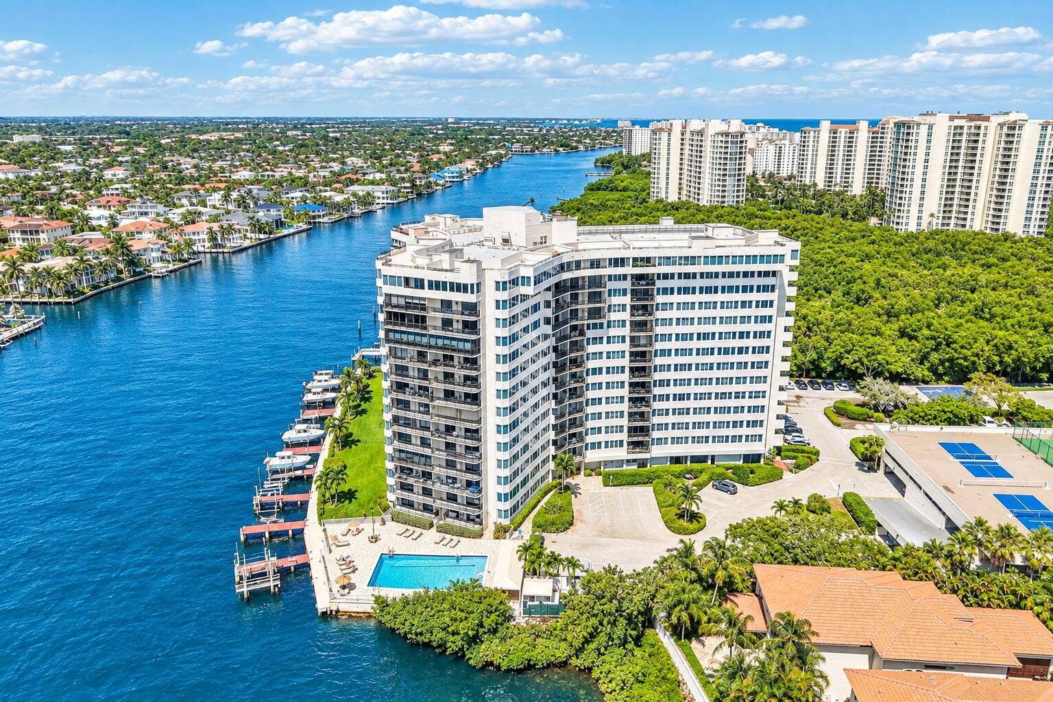 3912 S Ocean Boulevard, #704, Highland Beach, FL 33487 Regency Highland with Intracoastal to ocean access and views