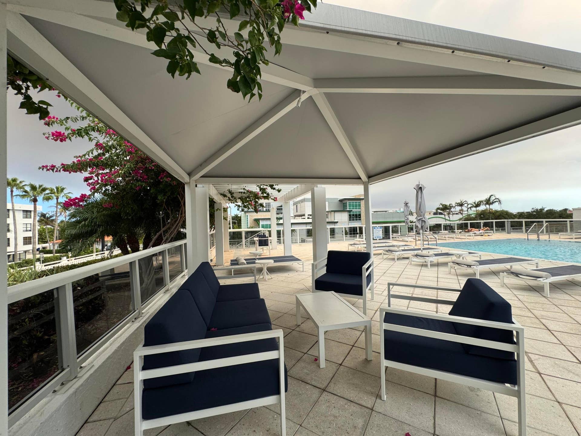 pool deck