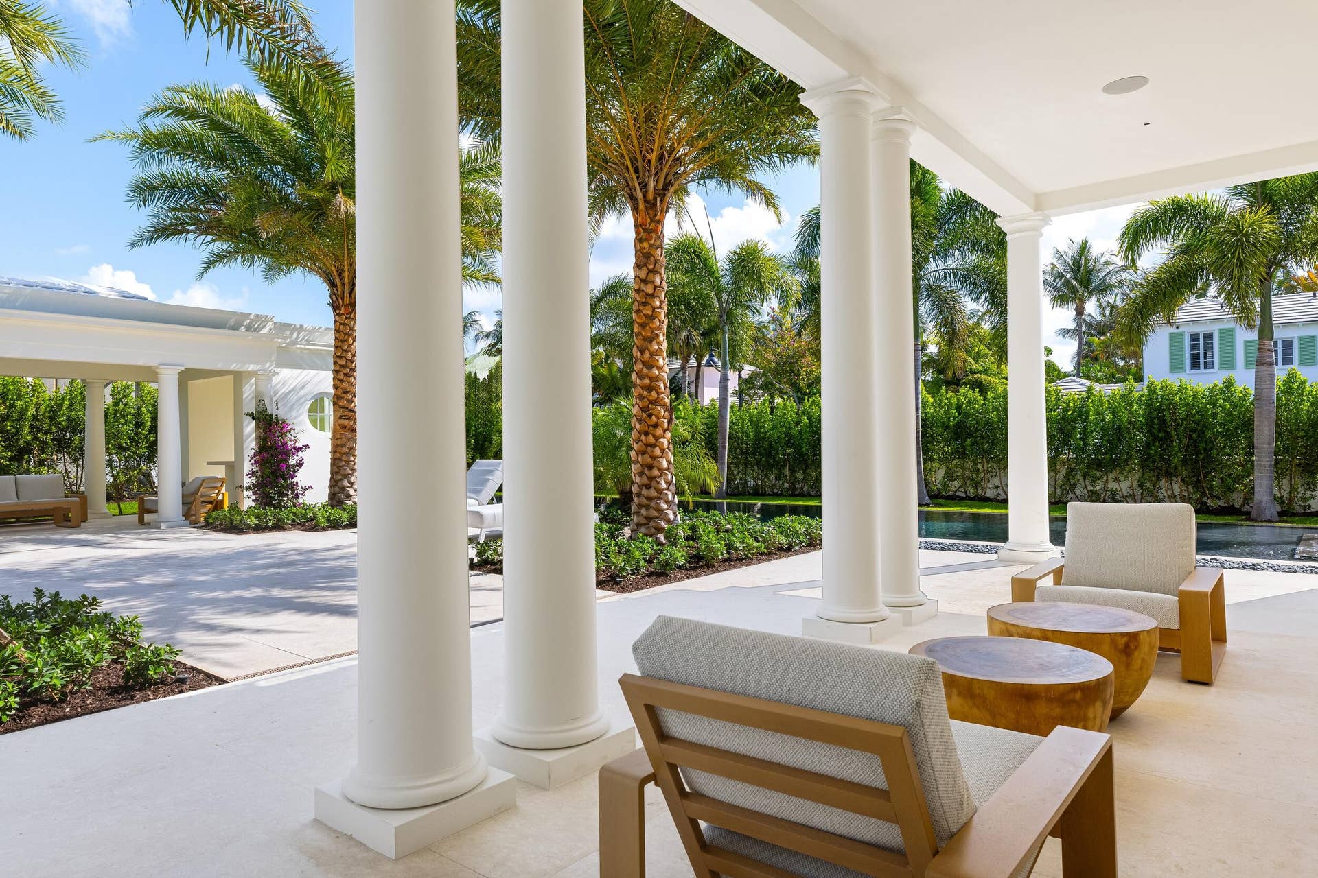 301 Plantation Road, Palm Beach, FL 33480 Loggia