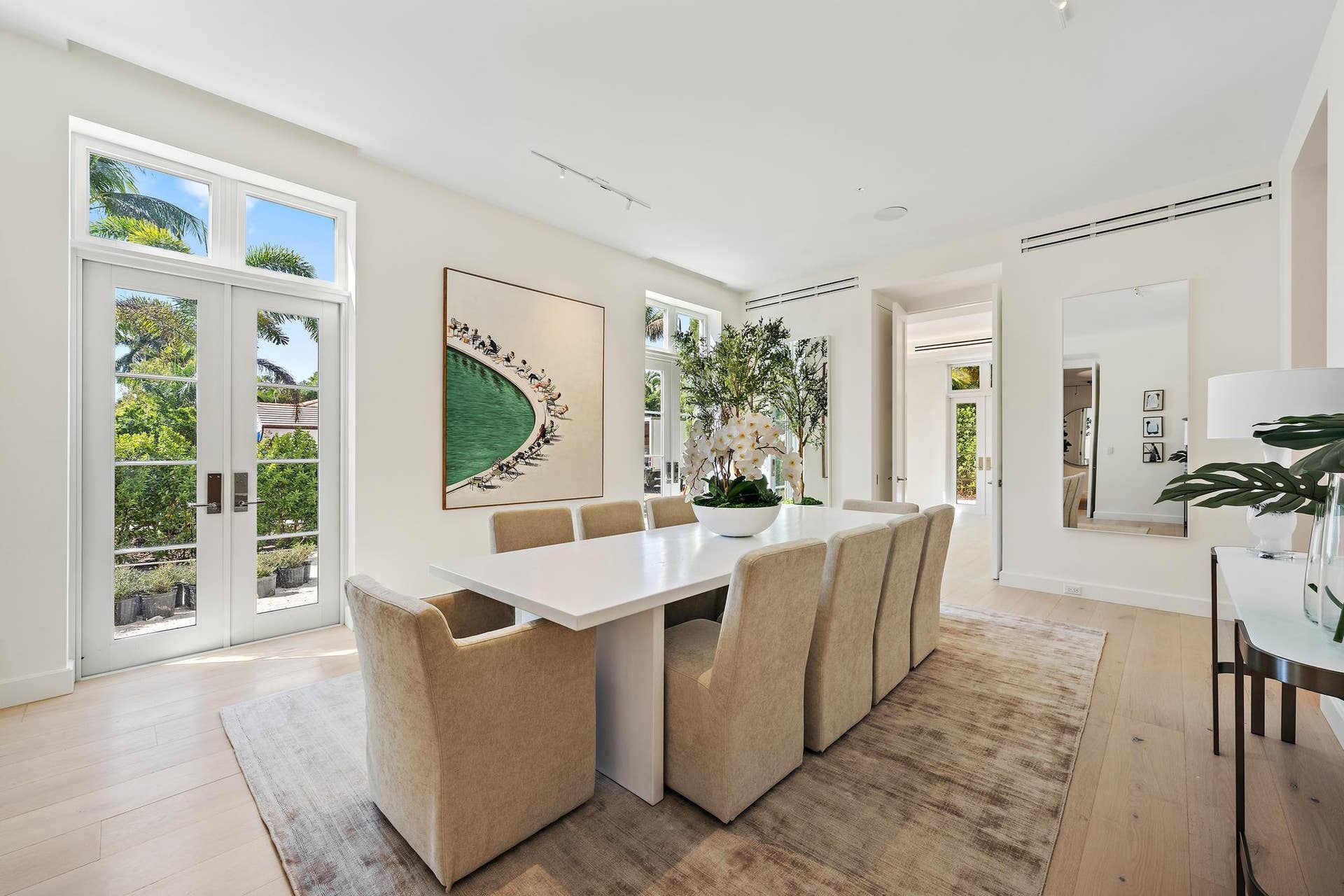 301 Plantation Road, Palm Beach, FL 33480 Dining Room