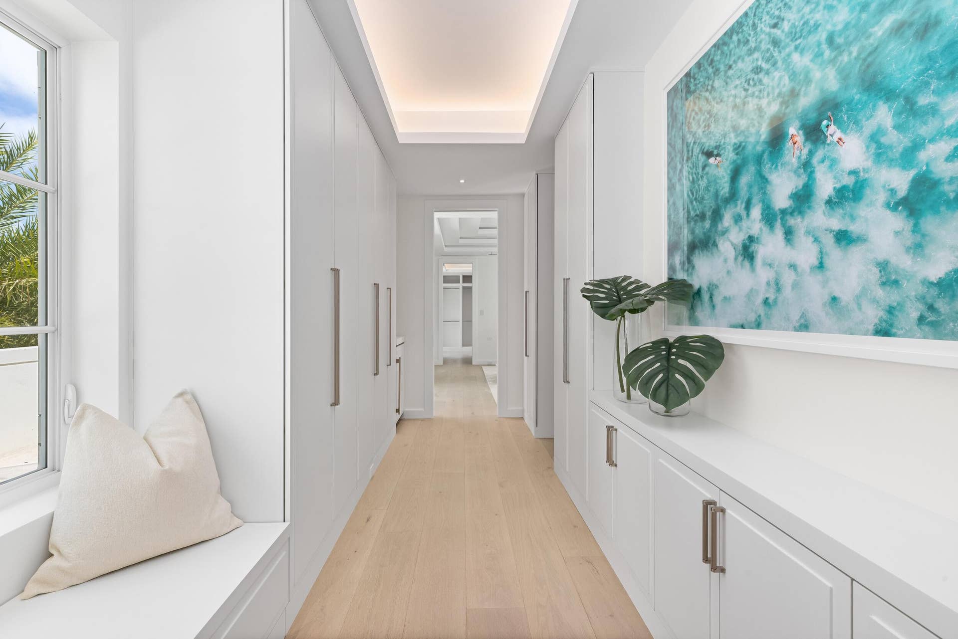 301 Plantation Road, Palm Beach, FL 33480 Primary Suite Hall