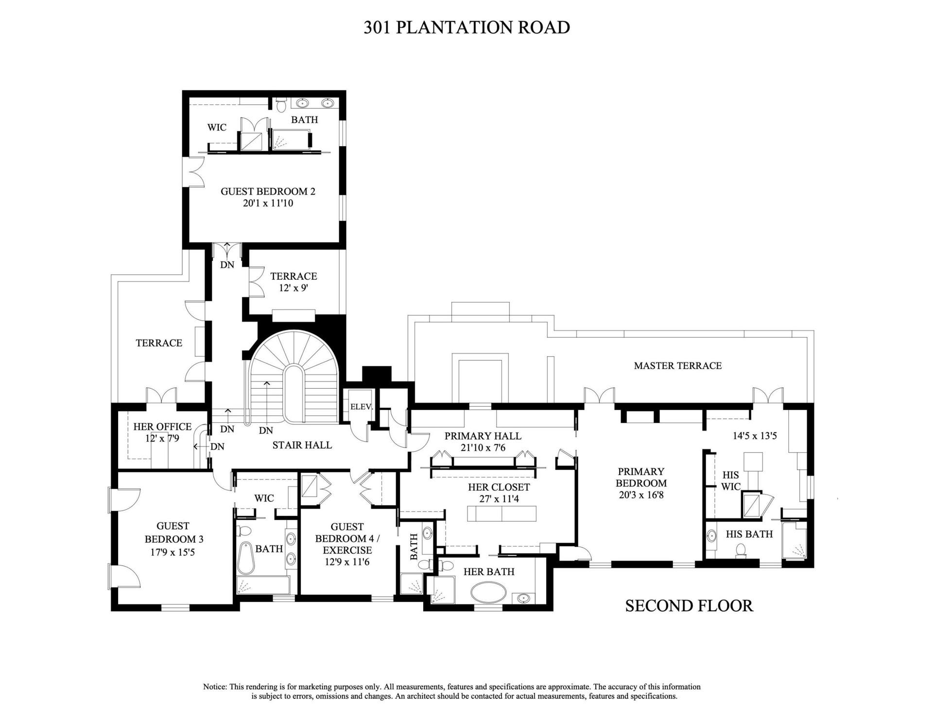 301 Plantation Road, Palm Beach, FL 33480 2nd Floor