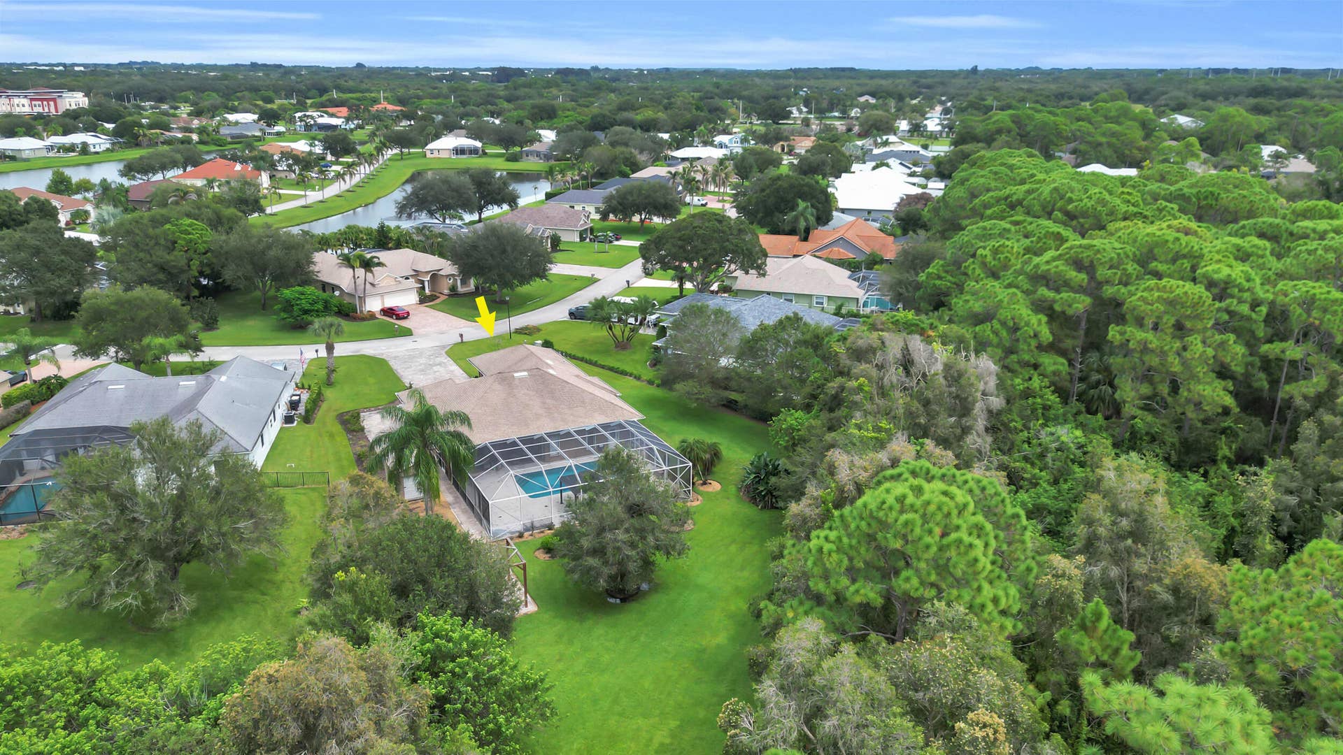 2728 SERENITY Circle S, Fort Pierce, FL 34981 Aerial View