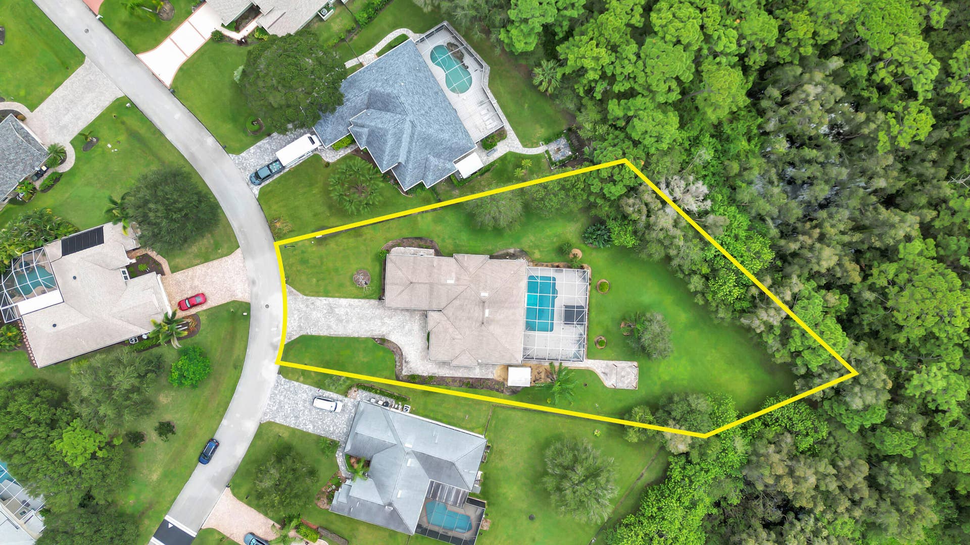 2728 SERENITY Circle S, Fort Pierce, FL 34981 Aerial View