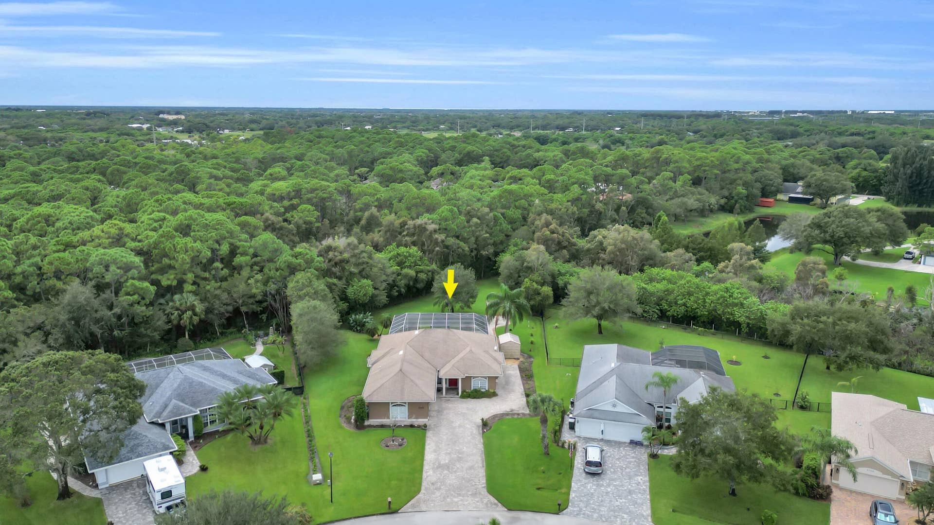 2728 SERENITY Circle S, Fort Pierce, FL 34981 Aerial View