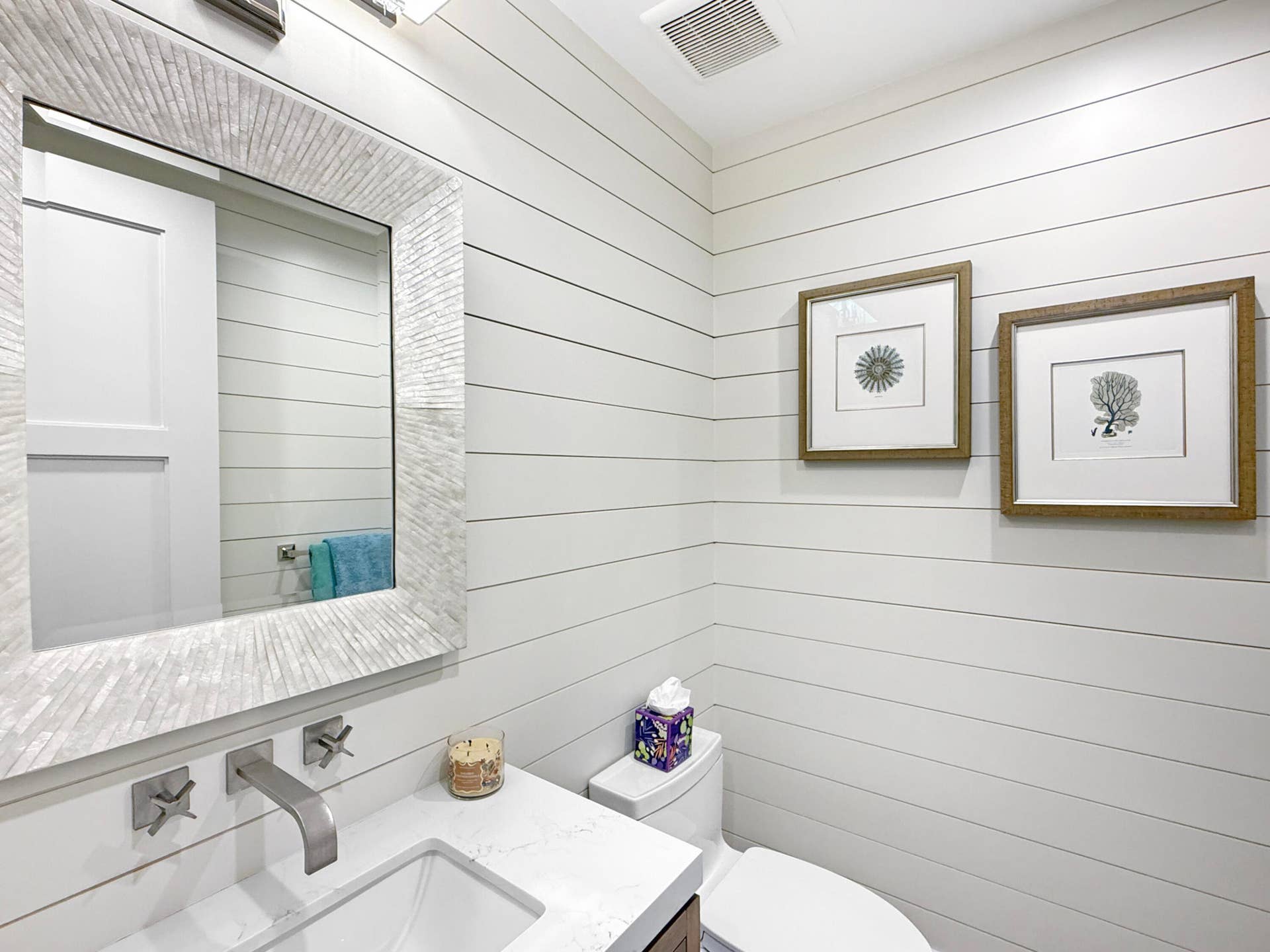 Main level half Bath